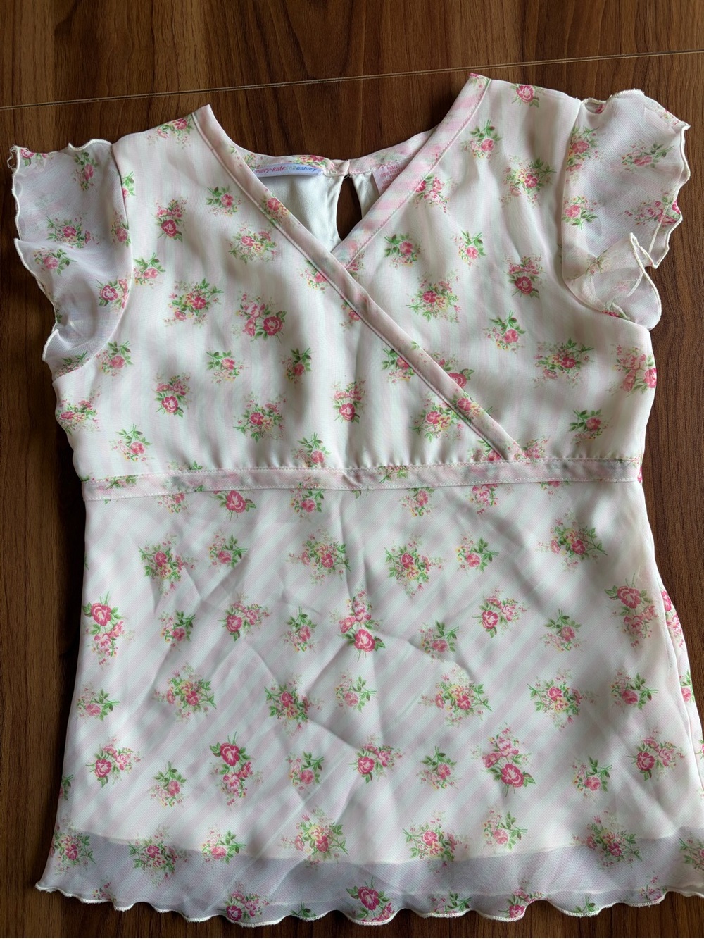 Mary-Kate And Ashley 10Y Floral Top
